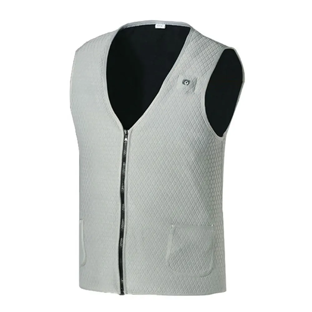 Electric Vest Heated Jacket Heated Thermal Winter Hot Compress Physiotherapy Body Warmer USB Warm Heated Pad Clothing