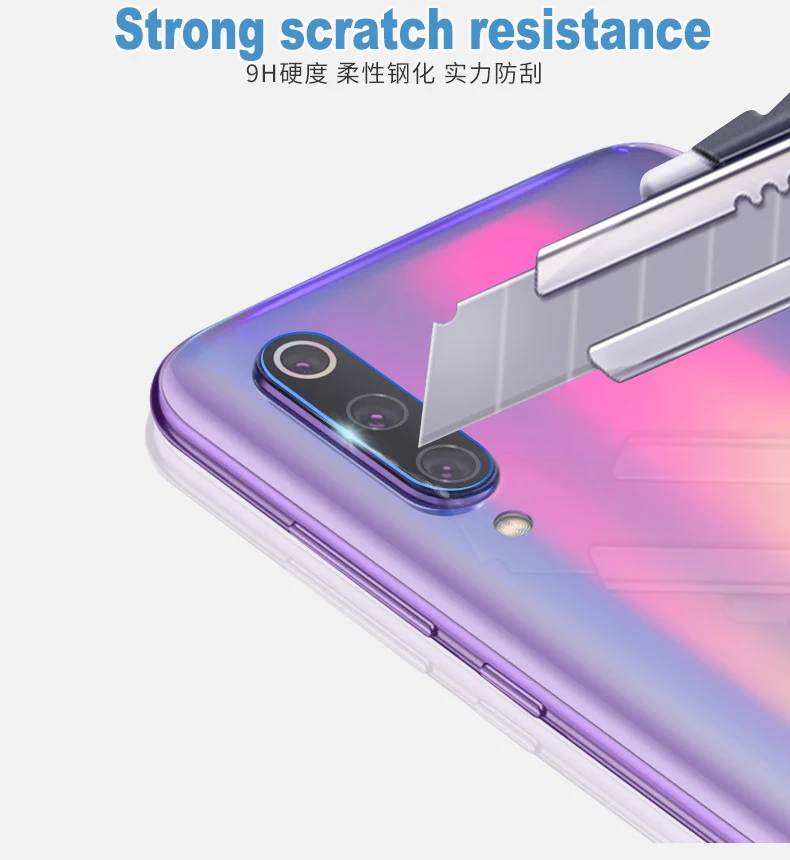 Закаленное стекло для камеры Huawei Honor 20i 10i защитная пленка 2.5D с закругленными
