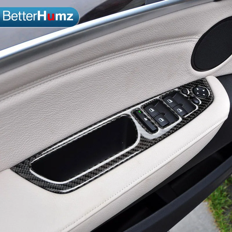 Betterhumz Carbon Fiber For Bmw X5 E70 X6 E71 Window Lifter Control