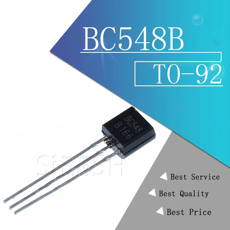 Новый триодный транзистор BC548B TO-92 BC548 TO92 548B 50 шт. | Электронные компоненты и