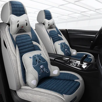 

Full Coverage flax fiber car seat cover auto seats covers for chevrolet captiva cobalt cruze epica equinox 2018 lacetti