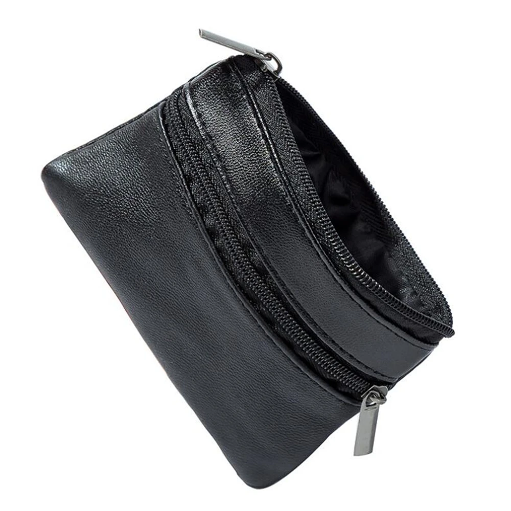 Coin purse women wallet card wallet coin wallet Genuine Leather Mini Coin Purse Men Top Layer Cowhide Wallet Women Zipper Vintage Card Bag Short Lady Pouch Key Soft Holder Case