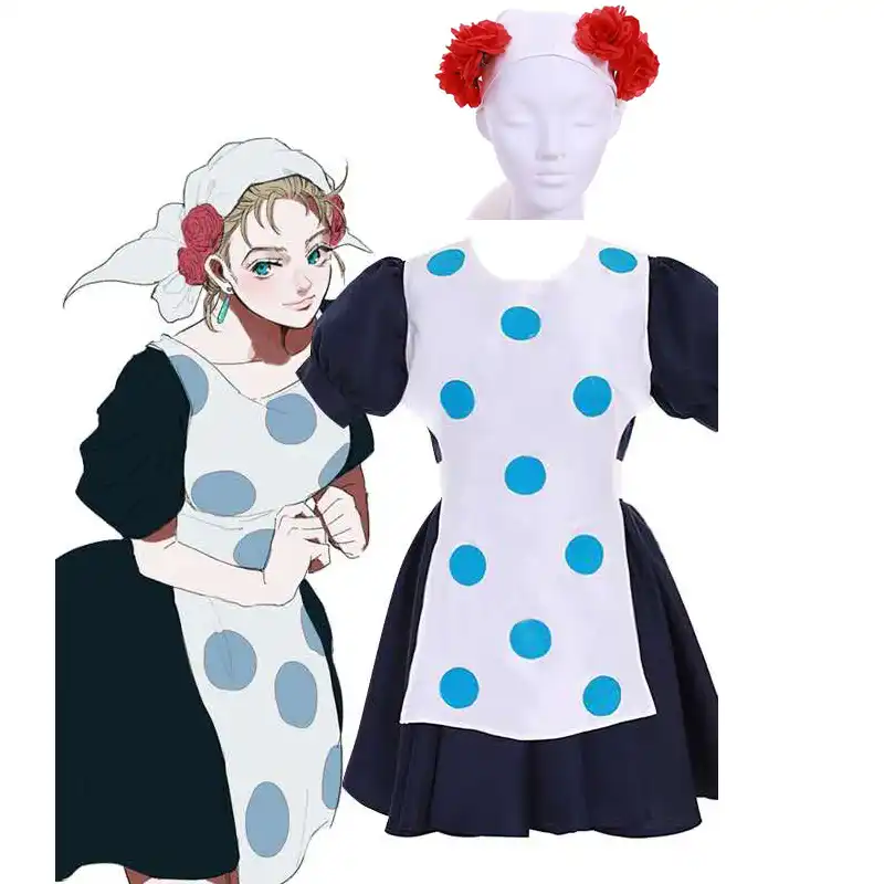 Jojo S Bizarre Adventure Susie Q Dress Cosplay Costume Custom Made Anime Costumes Aliexpress