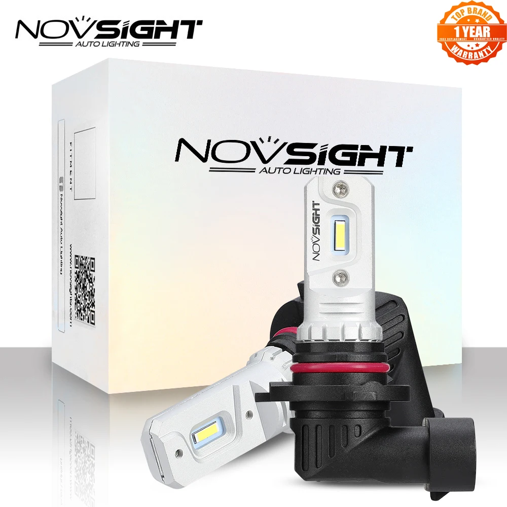 NOVSIGHT светодиодный противотуманный светильник H11/H8/H9/H16JP H7 H3 H1 9005/HB3 9006/HB4