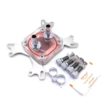 

GPU Water Block Cooling Double Channel of Copper Column Video Graphics Card Water Cooler Radiator 0.4mm For AMD NVIDIA W40