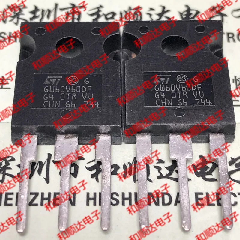 5 шт./лот GW60V60DF STGW60V60DF-247 с изолированным затвором(IGBT) 600V 80A