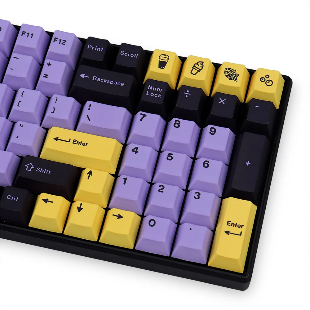 cherry profile dye-sub keycaps para mx switch