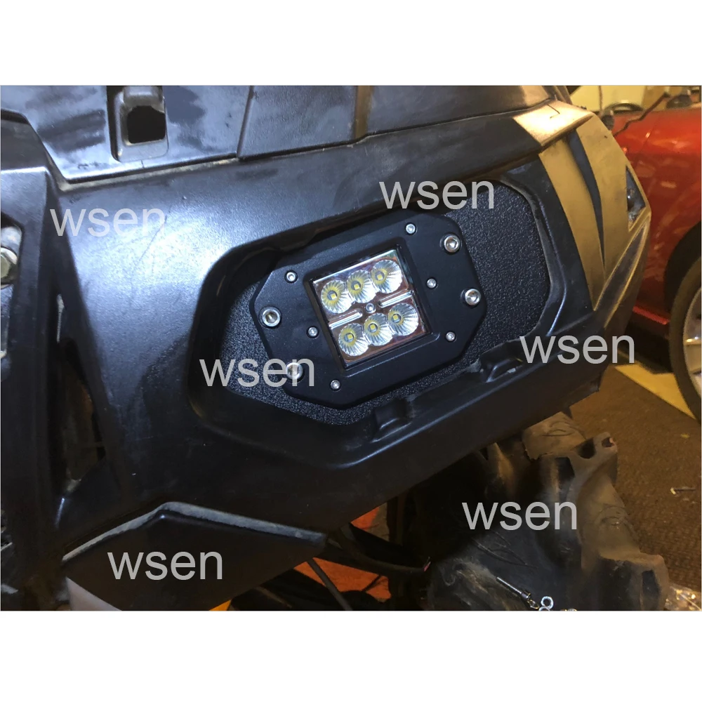 Передние кронштейны для передней светодиодной фары моделей Polaris Sportsman 1000 850 570 RZR 800