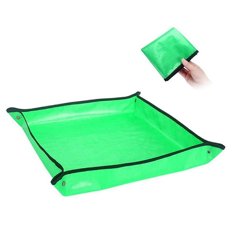 

Folding Dustproof Plant Soil Changing Pad Plant Waterproof Pad Gardening Ground Mat Reusable Flower Transplanting Foldable Pad