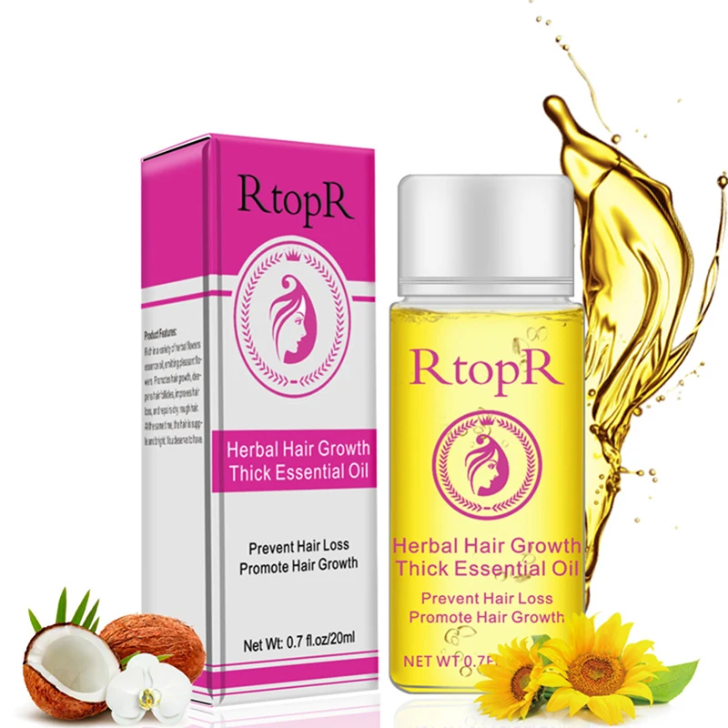 Esencia para el crecimiento del cabello, productos para la pérdida del cabello, aceite esencial, tratamiento líquido para prevenir la caída del cabello, 20ml, 1 botella