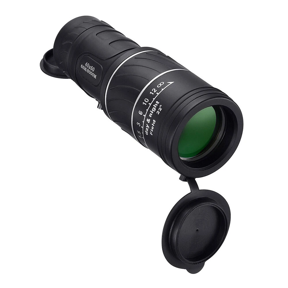 

HD Monocular Telescope Powerful Monocular Long Range 1000m Telescope 40X60 Military Spyglass Night Vision Hunting Optics Scope