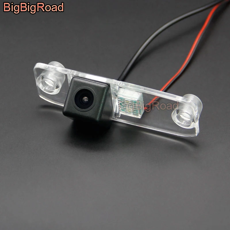 

BigBigRoad Car Rear View Parking CCD Camera For Hyundai Elantra Sonata NF Accent Tucson Terracan Night Vision Waterproof