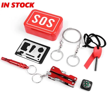 

Multifunctional tools and equipment Lightweight and Compact Self-help and mutual rescue Camping tool 1 set