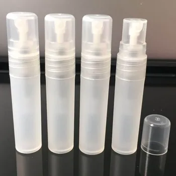 

2pcs Perfume Spray Bottle Traveling Trip Empty Plastic Transparent Dispenser Bottle Container