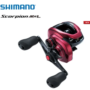 

2019 SHIMANO SCORPION MGL 6.2:1/7.4:1/8.5:1 Gear Ratio 7+1 BB 3.5KG Micromodule Gear MAX DRAG Baitcasting Saltwater Fishing Reel