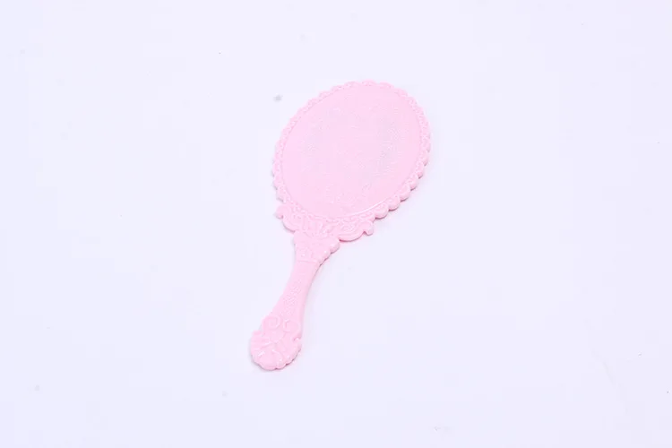 Южная Корея товар Анна Ретро Стиль Овальный винтажный не складной портативный ручка макияж зеркало
