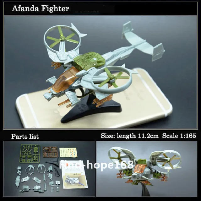 4D Avatar Scorpion Fighter Assembly Aircraft Model Puzzle Building Figure 6