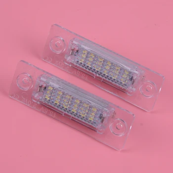 

1 pair of 18 LED White License Plate Light Fit for Volkswagen VW Transporter T5 2003 2004 2005 2006 2007 2008 2009