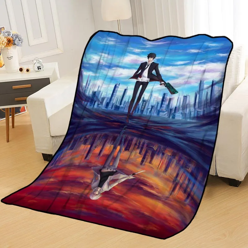 Custom Psycho Pass Blankets for beds throw blanket soft blanket summer blanket anime blanket travel blanket - Цвет: Blanket 6