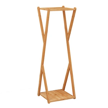 

Balcony Decorate Flowerpot Shelves Solid Wood Multi-storey Household Province Space