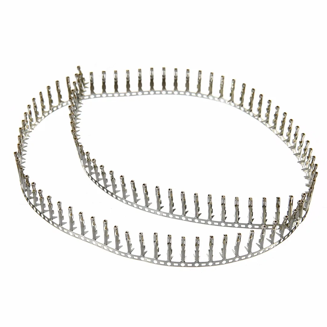 

100pcs 1Pin Single Row Dupont Jumper Wire Pitch 2.54mm Female Pin Connector Housing Terminal for Dupont Jumper Wire Cable