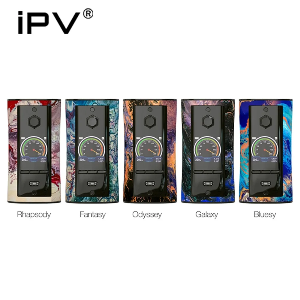 

Original IPV V-IT 200W TC Box Mod / IPV VIT Mod with YiHi Chip & Power by Dual 18650 Battery Vape MDO VS Drag 2/ Gen Mod/ Swag 2