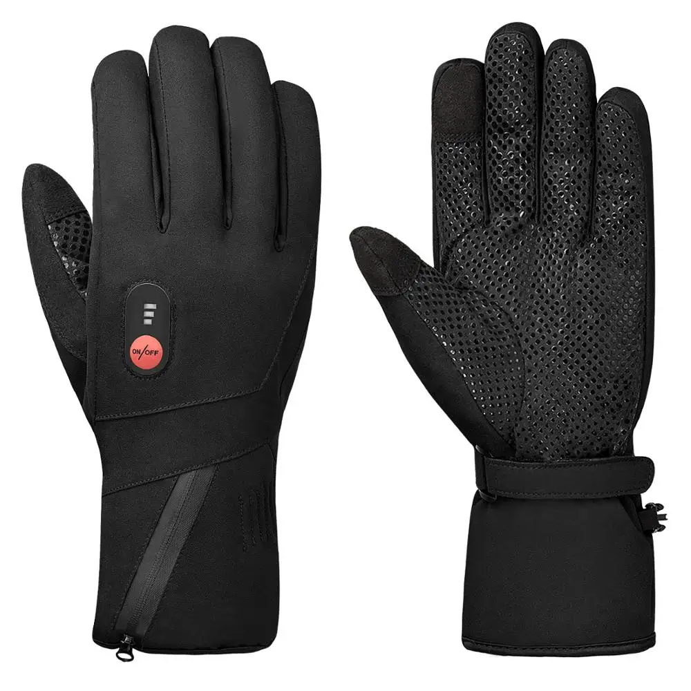Savior Battery Heated Gloves 3 Shift Temperature Adjustment Far Infrared Heating for Skiing Motorcycling Fishing Walking | Спорт и