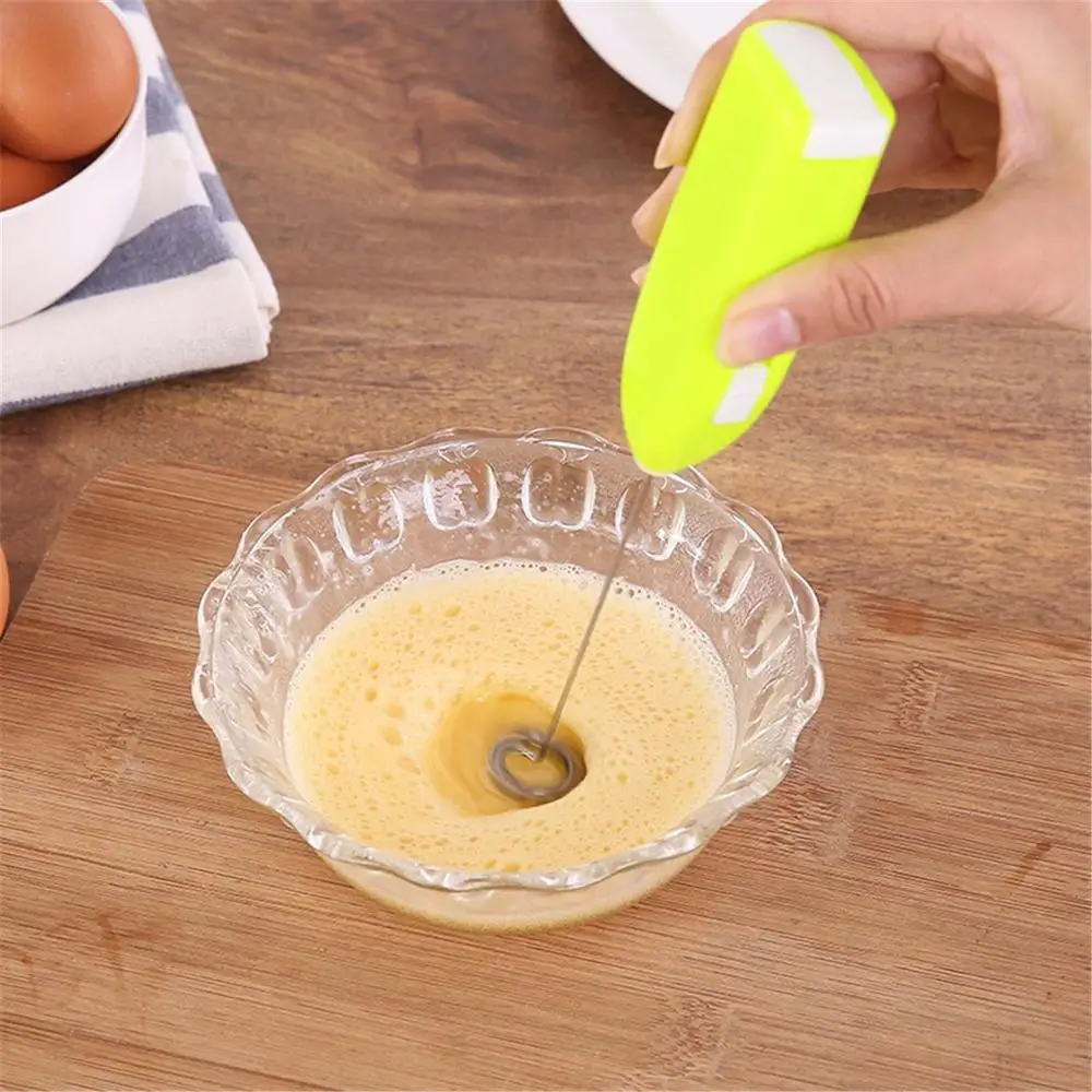 Food Mixer Milk Drink Coffee Whisk Mixer Electric Egg Beater Frother Foamer Mini Handle Stirrer Practical Blender Kitchen Cooking Tool