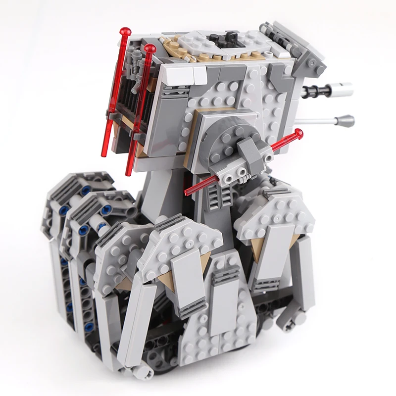 Cena 05126 kompatybilny z 75177 legoinglys klocki star wars cegły pierwsze zamówienie Heavy Scout Walker figurki zabawki dla dzieci