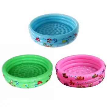 

1Set Baby Infant Inflatable Swimming Pool Kid Round Safety Swim Pool for Toddler A2UB