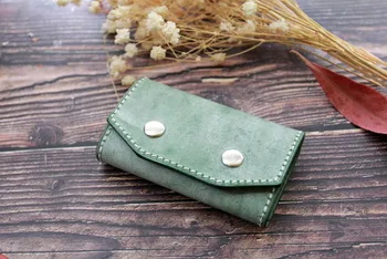 

Key bag material bag zero wallet key bag semi-finished hand leather hand-made DIY