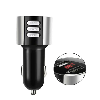 

Car Bluetooth FM Transmitter Radio Adapter USB Charger MP3 Player Quick Charge