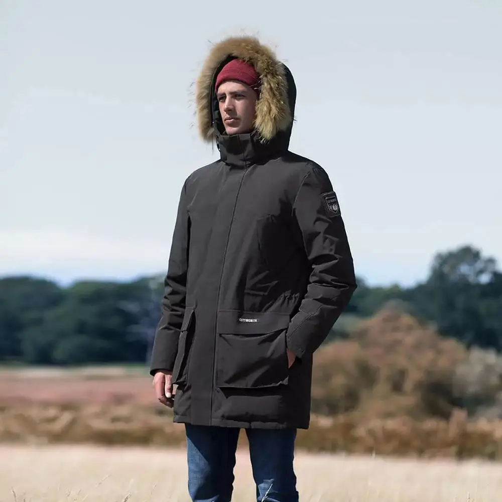 US $207.47 Xiaomi Youpin Arctic Extreme Cold Mid Length Goose Down Jacket Men And Women Winter Big Padded Jacket High Quality