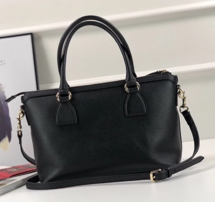 Free shipping DHL best quality Classic luxury fashion brand litchi grain leather ms 30 cm shoulder his handbag