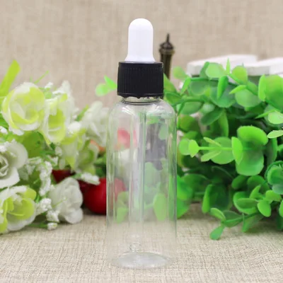 Model 5 50ML Clear/Brown/Blue/Pink PET Plastic Travel Convenient Essential Oil Bottle,DIY Empty Cosmetic Essence/Serum/Perfume Container - Цвет: Model 5