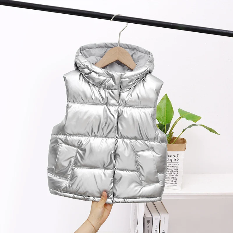 Children Vest Girls Boys Baby's Kids children vest Down Vest Waistcoat Cute Warm Plus Thicken Winter Autumn Outdoor Jacket Cardigan Children's Clothes