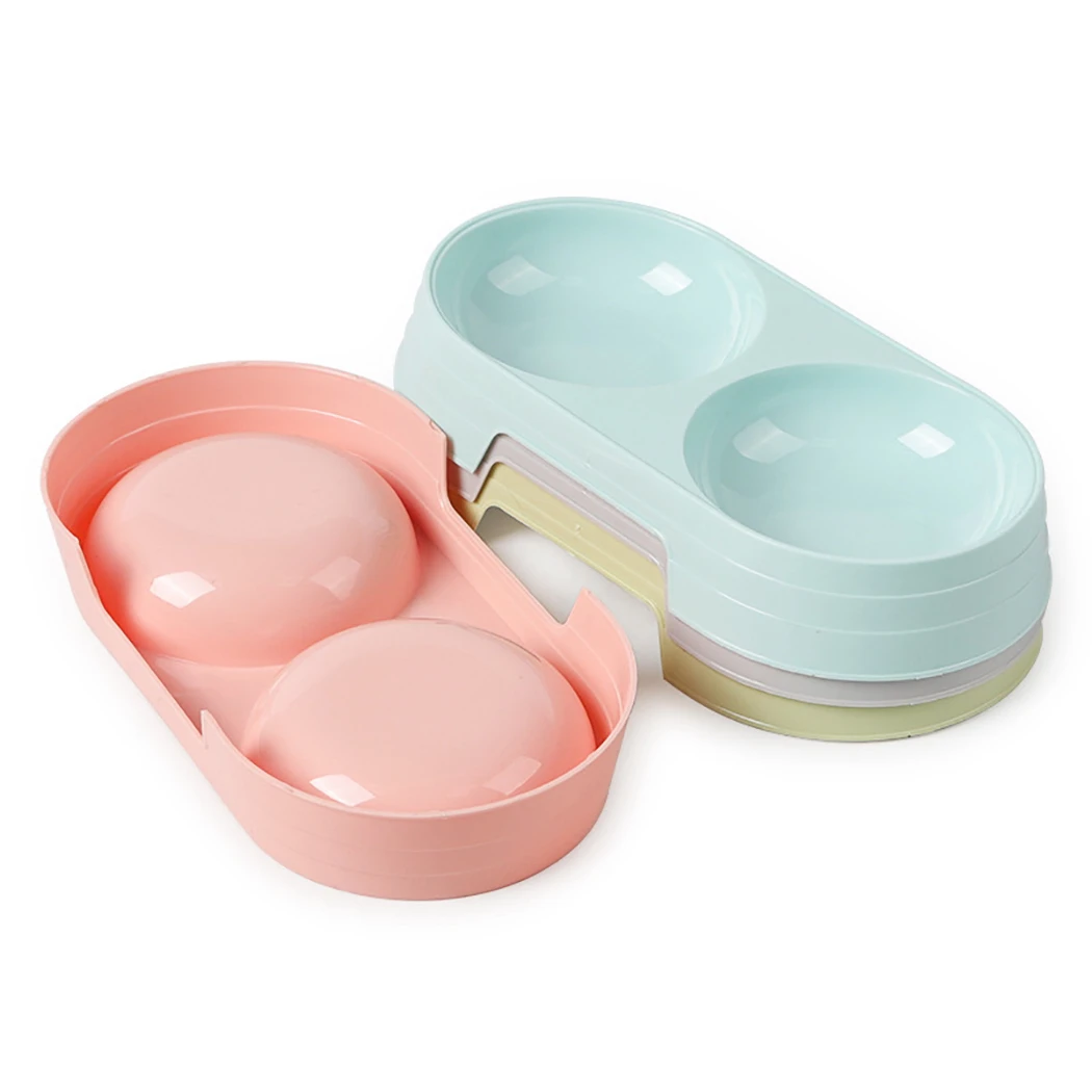 Dropship 1Pc High Quality Solid Color Pet Bowls Candy-Colored Lightweight  Plastic Single Bowl Small Dog Cat Pet Bowl Pet Feeding Supplies to Sell  Online at a Lower Price