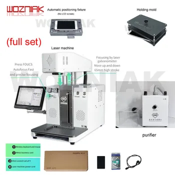 

TBK-958C MINI printer CNC Laser Engraving Machine LCD Laser Repair Machine For iPhone 11 X XS XSMax 8 8+ Back cover removing