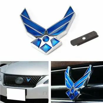 

Metal U.S. Air Force USAF Wings Car Front Grile Emblem Badge Decal Stickers
