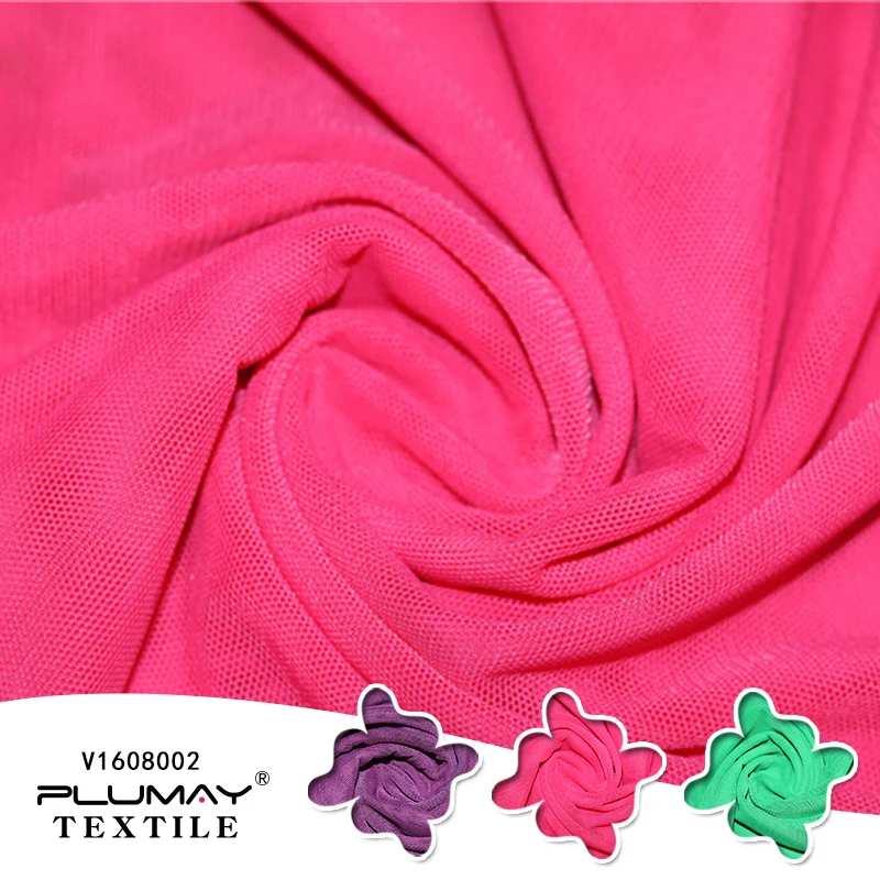 Чистая ширина ткани 155*50 см 40D из нейлона и спандекса, тянущаяся в 4 направлениях, прочная сетчатая ткань