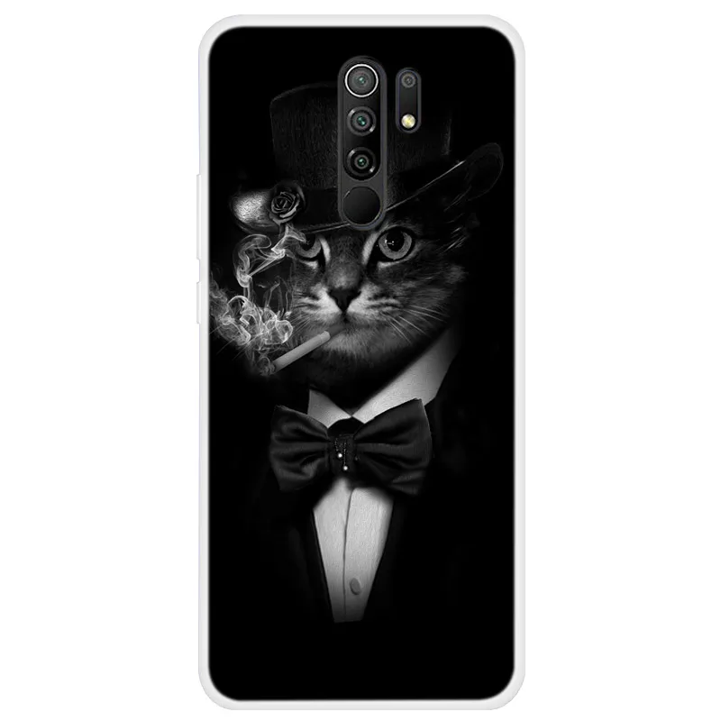 xiaomi leather case card Dành Cho Xiaomi Redmi 9 Ốp Lưng Silicone Mềm TPU Fundas Ốp Điện Thoại Cho Xiaomi Redmi 9 Nắp Lưng Capas Trên Redmi9 bảo Vệ Vỏ xiaomi leather case card Cases For Xiaomi