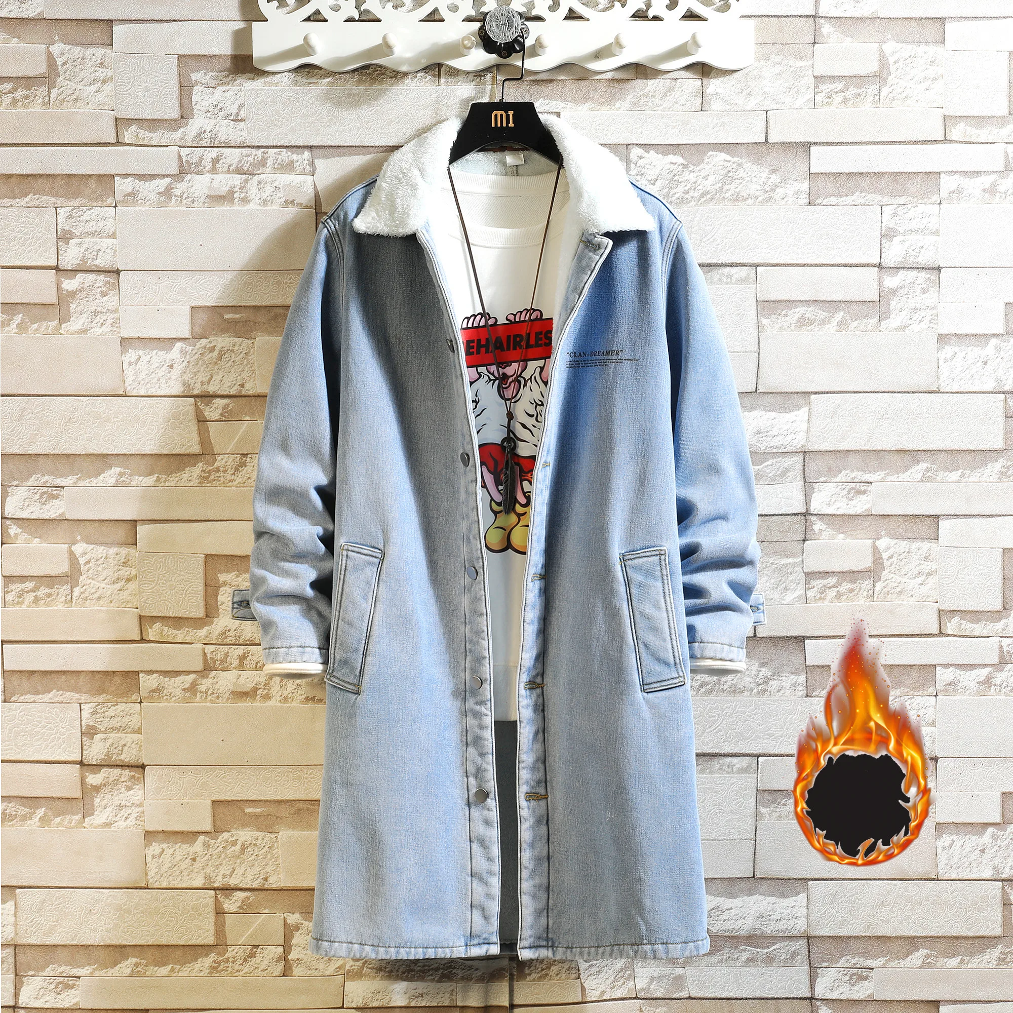 Vintage Mens Streetwear Hip Hop Denim Windbreaker Jacket With Gothic Hole  Loose Fit Denim Trench Coat Mens Overcoat From Guocloth, $60.28 | DHgate.Com