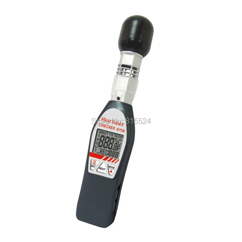 AZ8758 Heat Stroke Prevention Meter Handheld WBGT with Temperature Range 0~50C | Инструменты