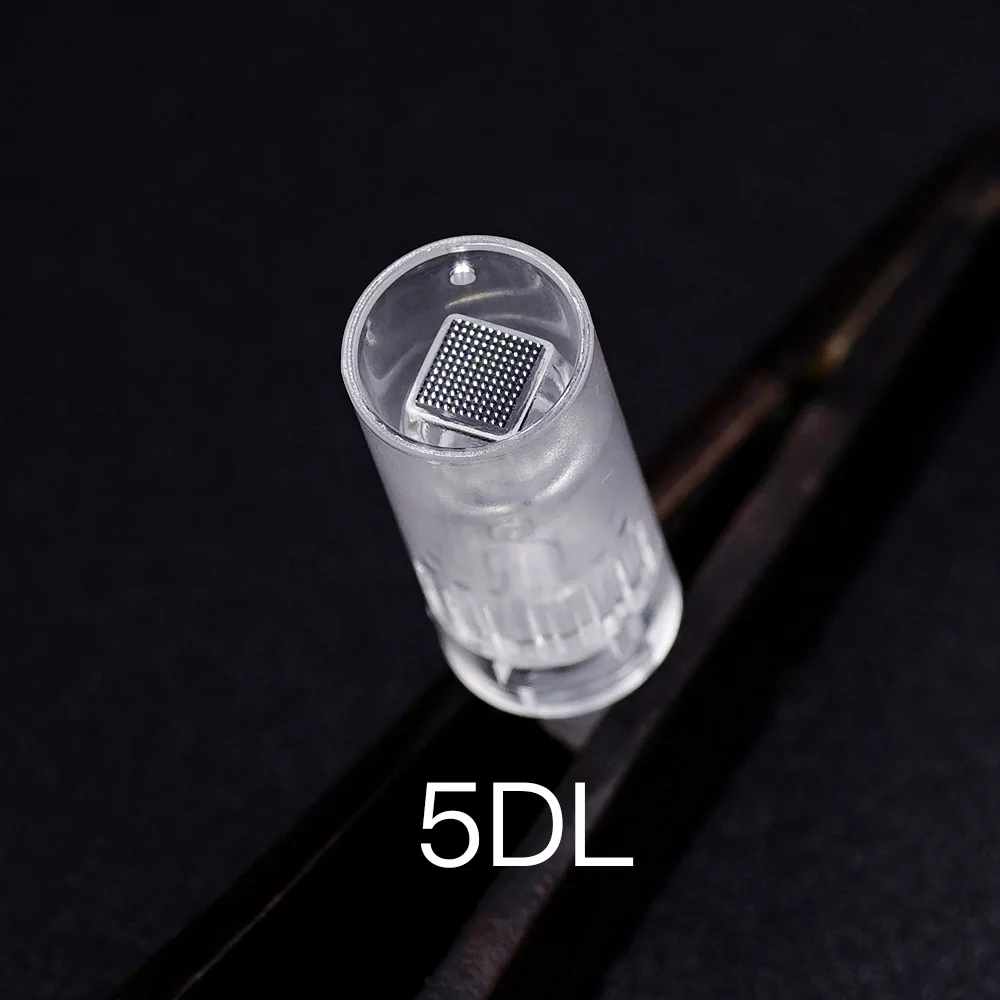 5 DL Тату-ручка Nano MYM иглы-наконечники микроиглы 9 Pin/12 Pin/36 Pin/3D/5D Bayonet винт порт картридж Иглы для татуировки - Габаритные размеры: 5 DL