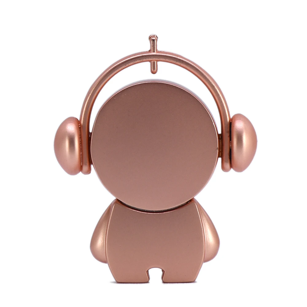 rose gold Мини-металлическая монета, флеш-накопитель 4 ГБ, 8 ГБ, 16 ГБ, водонепроницаемый usb флеш-накопитель, 128 ГБ, Музыкальная карта памяти, флешка, 32 ГБ, 64 ГБ, u stick - Цвет: rose gold