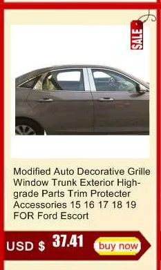 Car Automobile Decorative Wing Mirror Rear Bumper Trunk Exterior Fashion Modification Mouldings Accessory 18 19 FOR Peugeot 301