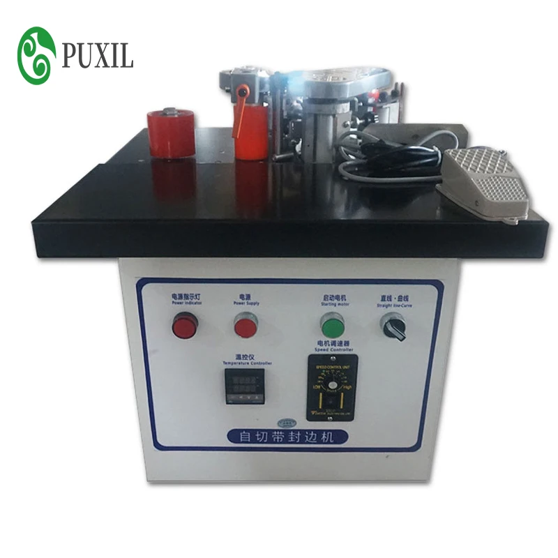Automatic band breaking woodworking edge banding machine portable desktop tool Pvc Edge banding machine strapping machine