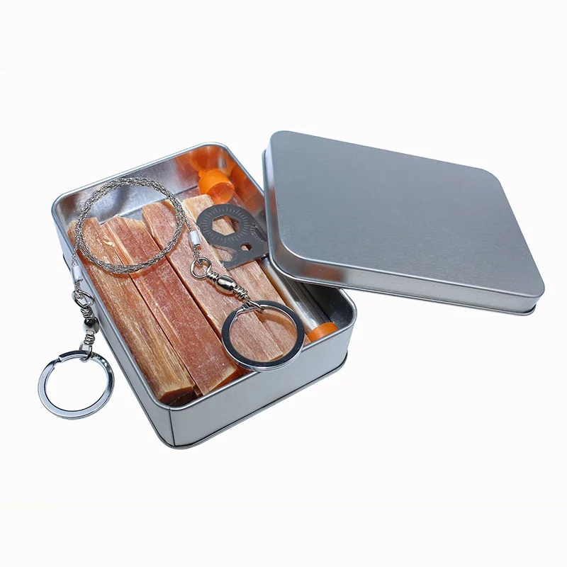 

1 Set Outdoor Tool Equipment Kit Box Supplies Field Self-help Box For Camping Travel Survival Gear Tool Kits