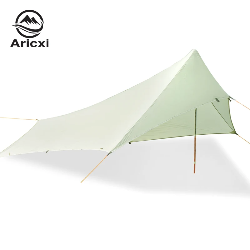 Camping Shelter Ultra Light Rain Fly Tent Tarp,Waterproof 20d Silicone Coating
