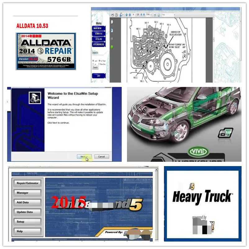 2020alldata mit//chell od5 software automaticamente todos os dados 10.53 + mit /chell od5 2015 + elsawin + vívido + atsg 1tb de alta qualidade